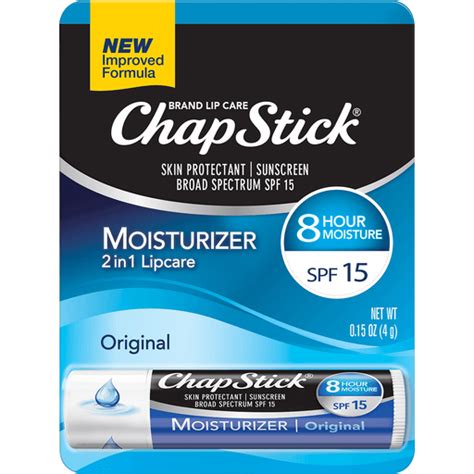 ChapStick Moisturizer Original tv commercials