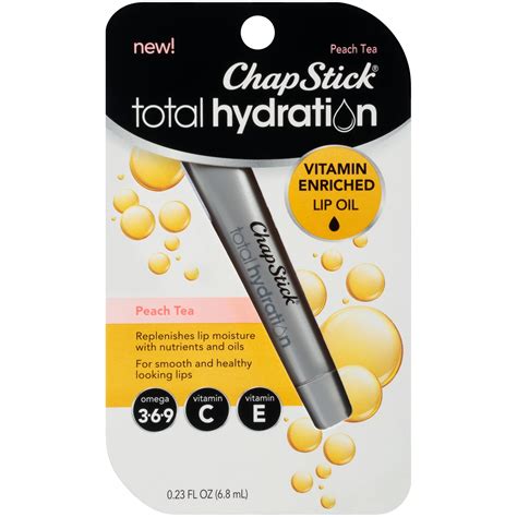 ChapStick Total Hydration Vitamin Enriched Lip Oil tv commercials