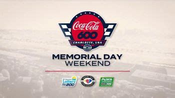 Charlotte Motor Speedway TV Spot, '2019 Coca-Cola 600: 60th Running: The Most Patriotic Day in Racing' Song by Cheap Trick featuring Cheap Trick