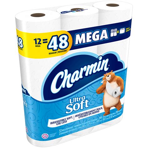 Charmin Ultra Soft Mega Roll Toilet Paper tv commercials