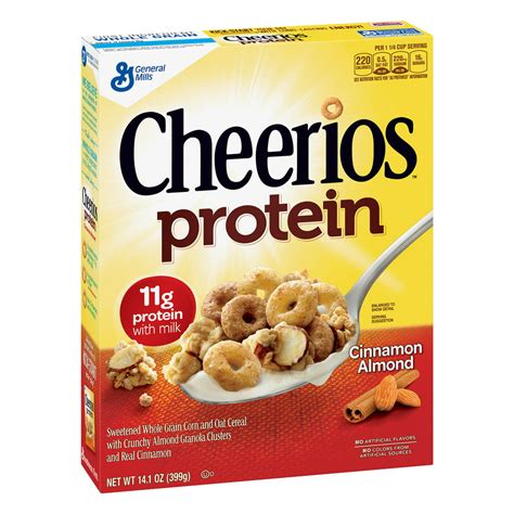 Cheerios Cinnamon Almond Protein