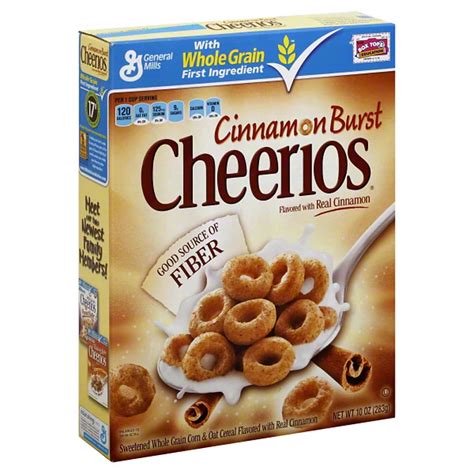 Cheerios Cinnamon Burst tv commercials