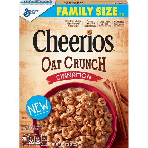 Cheerios Cinnamon Oat Crunch