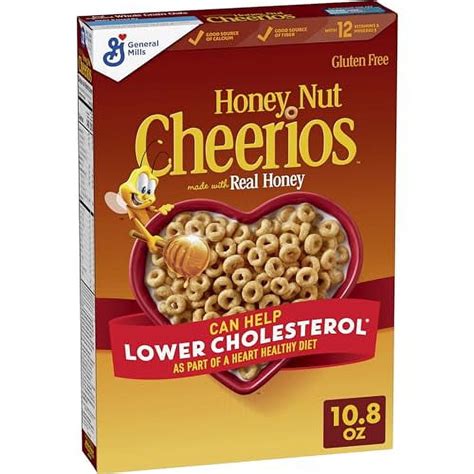 Cheerios Limited Edition Honey Vanilla Cheerios With Happy Heart Shapes logo