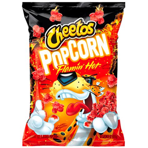 Cheetos Flamin' Hot Popcorn logo