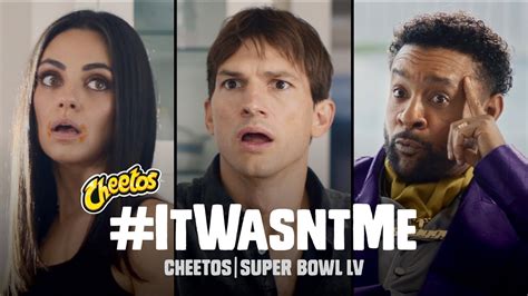 Cheetos TV Spot, 'It Wasn't Me: Cheetos Crunchy' Feat. Mila Kunis, Ashton Kutcher, Shaggy