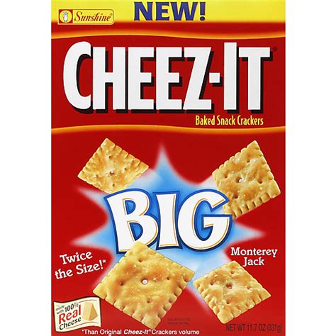 Cheez-It Big Monterey Jack tv commercials