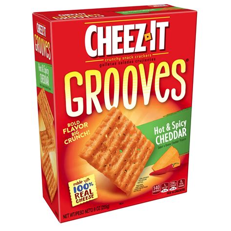 Cheez-It Grooves Hot & Spicy
