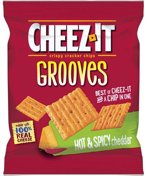 Cheez-It Grooves Hot & Spicy