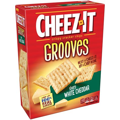 Cheez-It Grooves Sharp White Cheddar tv commercials