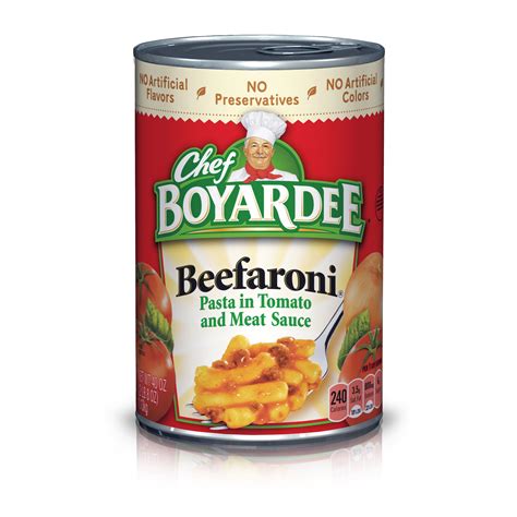 Chef Boyardee Beefaroni