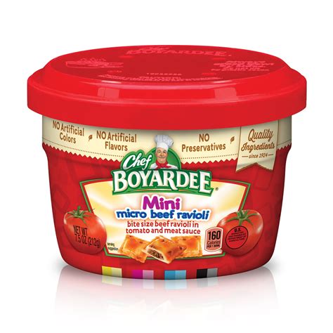 Chef Boyardee Mini MicroBeef Ravioli tv commercials