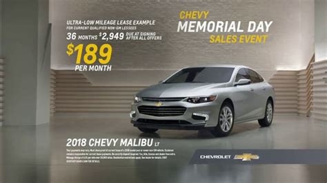 Chevrolet Memorial Day Chevy Drive Event TV commercial - Deals