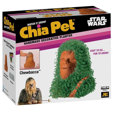 Chia Pet Chewbacca - Star Wars logo