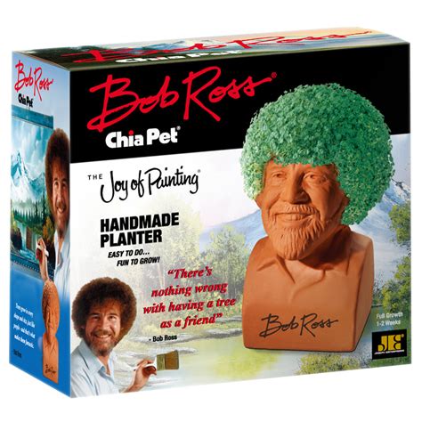 Chia Pet Chia Bob Ross logo