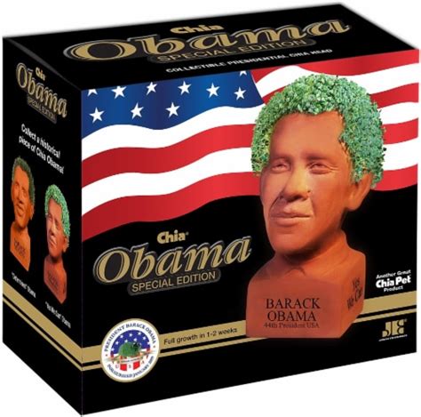 Chia Pet Freedom of Choice Obama logo