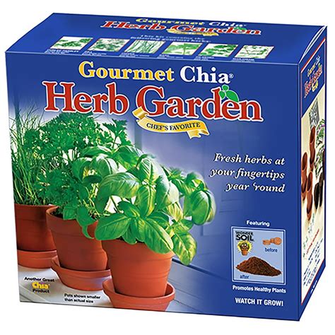 Chia Pet Gourment Chia Herb Garden logo
