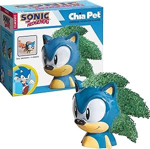 Chia Pet Sonic the Hedgehog logo