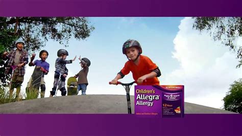 Children's Allegra Allergy TV Spot, 'Skateboarding'