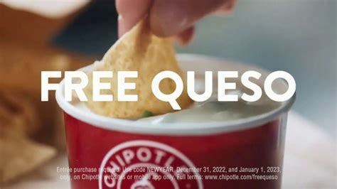 Chipotle Mexican Grill TV Spot, 'Real Food Starts With You: Free Queso'