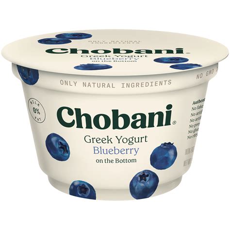 Chobani Blueberry Greek Yogurt