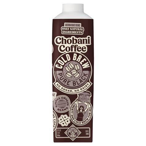 Chobani Coffee Cold Brew Pure Black logo