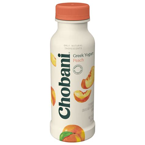 Chobani Peach Greek Yogurt logo