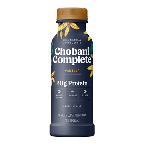 Chobani Vanilla Complete