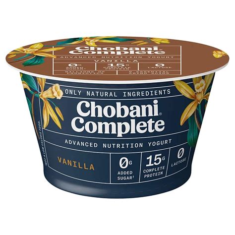 Chobani Vanilla Complete logo