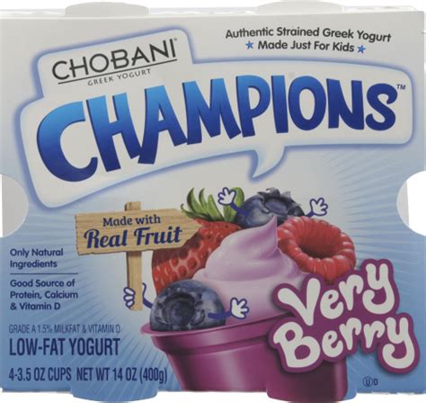 Chobani Verry Berry Champions