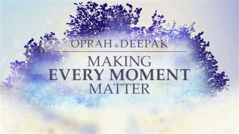 Chopra Center Meditation 21-Day Meditation Experience TV Spot, 'Moment' created for Chopra Center Meditation