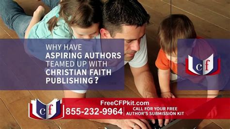 Christian Faith Publishing TV commercial - Authors Submission Kit