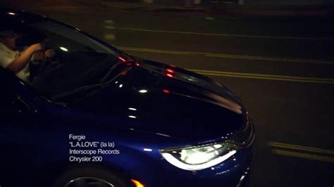 Chrysler 200 TV Spot, 'L.A. Love' Featuring Fergie