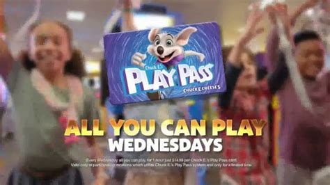 Chuck E. Cheese's TV Spot, 'Volcano: All You Can Play Wednesdays'