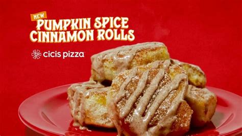 CiCis Pizza TV commercial - Pizzabilities: Pumpkin Spice Cinnamon Rolls