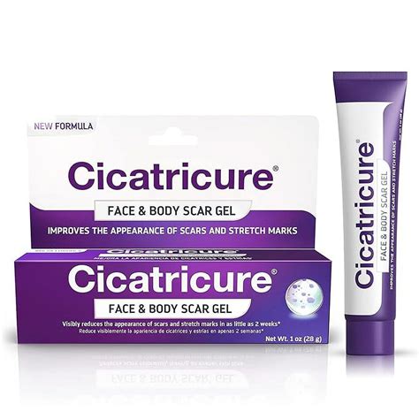 Cicatricure Face & Body Scar Gel logo