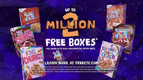 Cinnamon Toast Crunch TV Spot, 'Up to 2 Million Free Boxes' created for Cinnamon Toast Crunch
