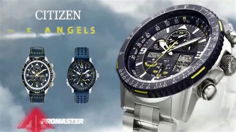 Citizen Blue Angels Watch TV commercial - Paper Airplane