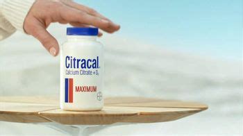 Citracal TV Commercial For White Sand Citrical Maximum