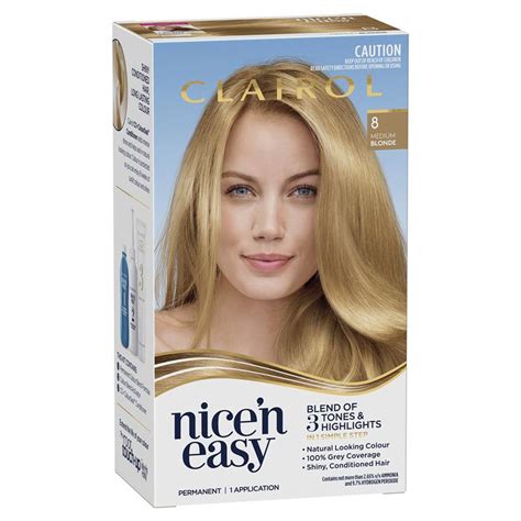 Clairol Nice 'N Easy Creme 8 Medium Blonde tv commercials