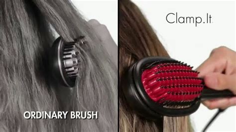 Clamp.It Ceramic Styling Brush tv commercials