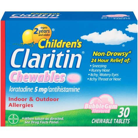 Claritin Children's Claritin Allergy Bubble Gum Chewables tv commercials
