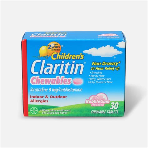 Claritin Children's Claritin Chewables logo