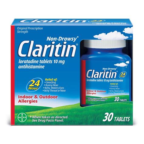 Claritin Indoor & Outdoor Allergies logo