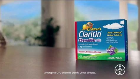 Claritin TV Spot, 'Feel the Clarity: Children's Chewables'