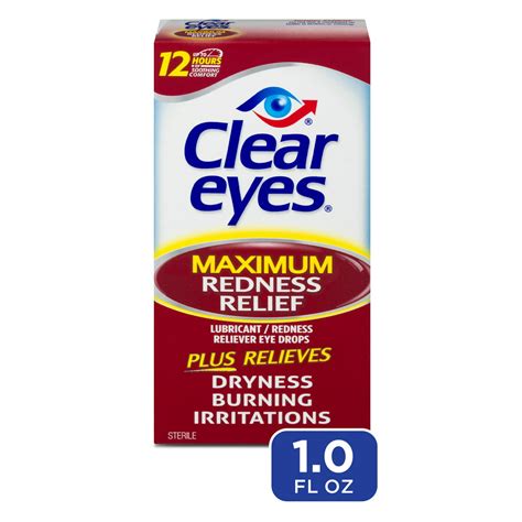 Clear Eyes Maximum Redness Relief logo