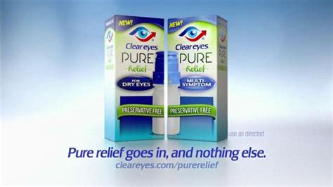 Clear Eyes Pure Relief TV Spot, 'Purifying Filter'