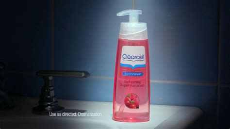 Clearasil Daily Clear Refreshing Superfruit Wash TV commercial - Results