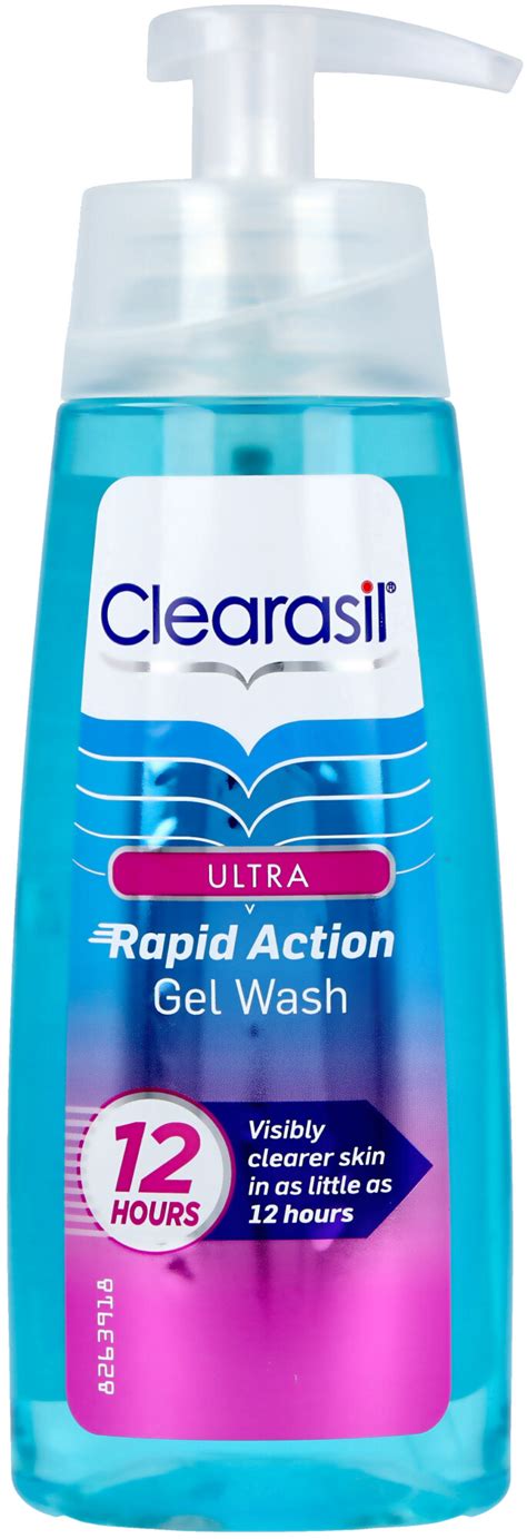 Clearasil On-the-Go Rapid Action Wash logo