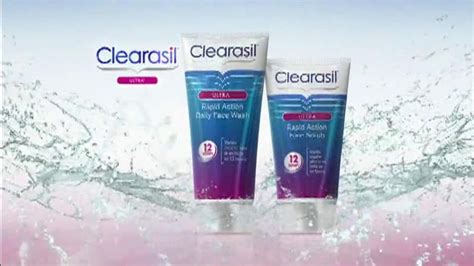 Clearasil Ultra Rapid Action Daily Face Wash TV commercial